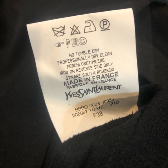 Yves Saint Laurent || NWT || Cashmere & Wool Blend RUNWAY The “IT” Skirt - Picture 11 of 15